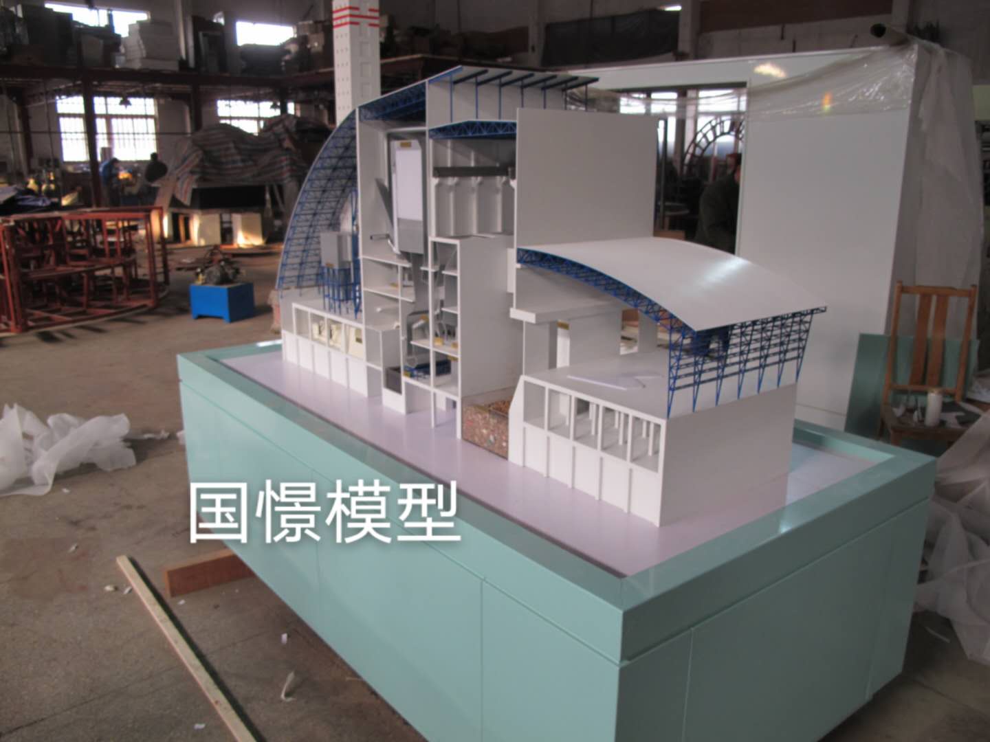 洛隆县工业模型