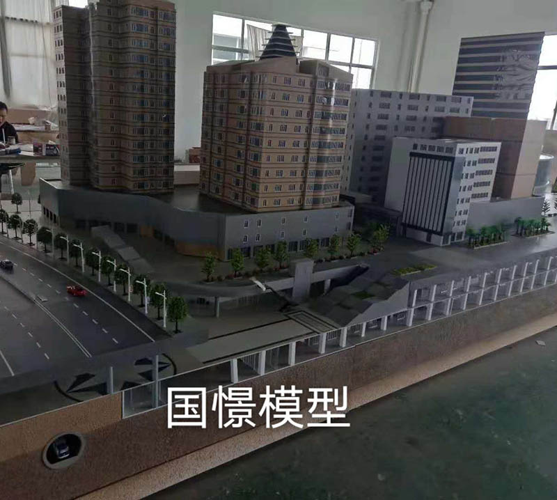 洛隆县建筑模型