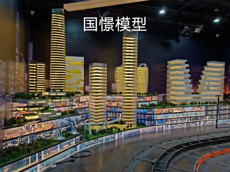 洛隆县建筑模型