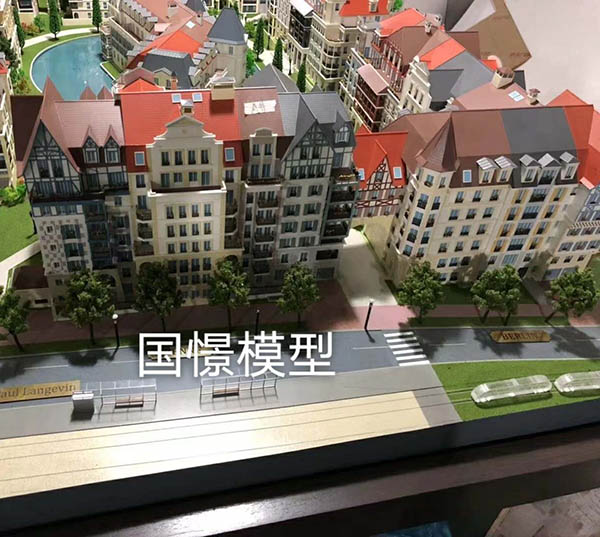 洛隆县建筑模型