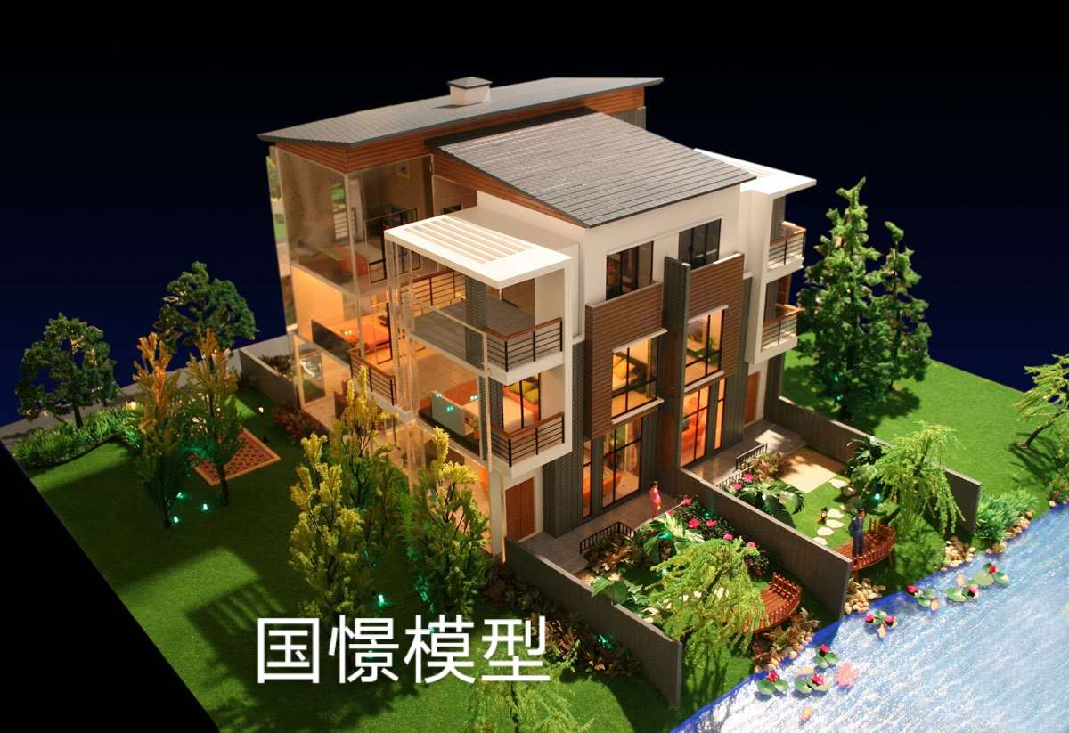 洛隆县建筑模型