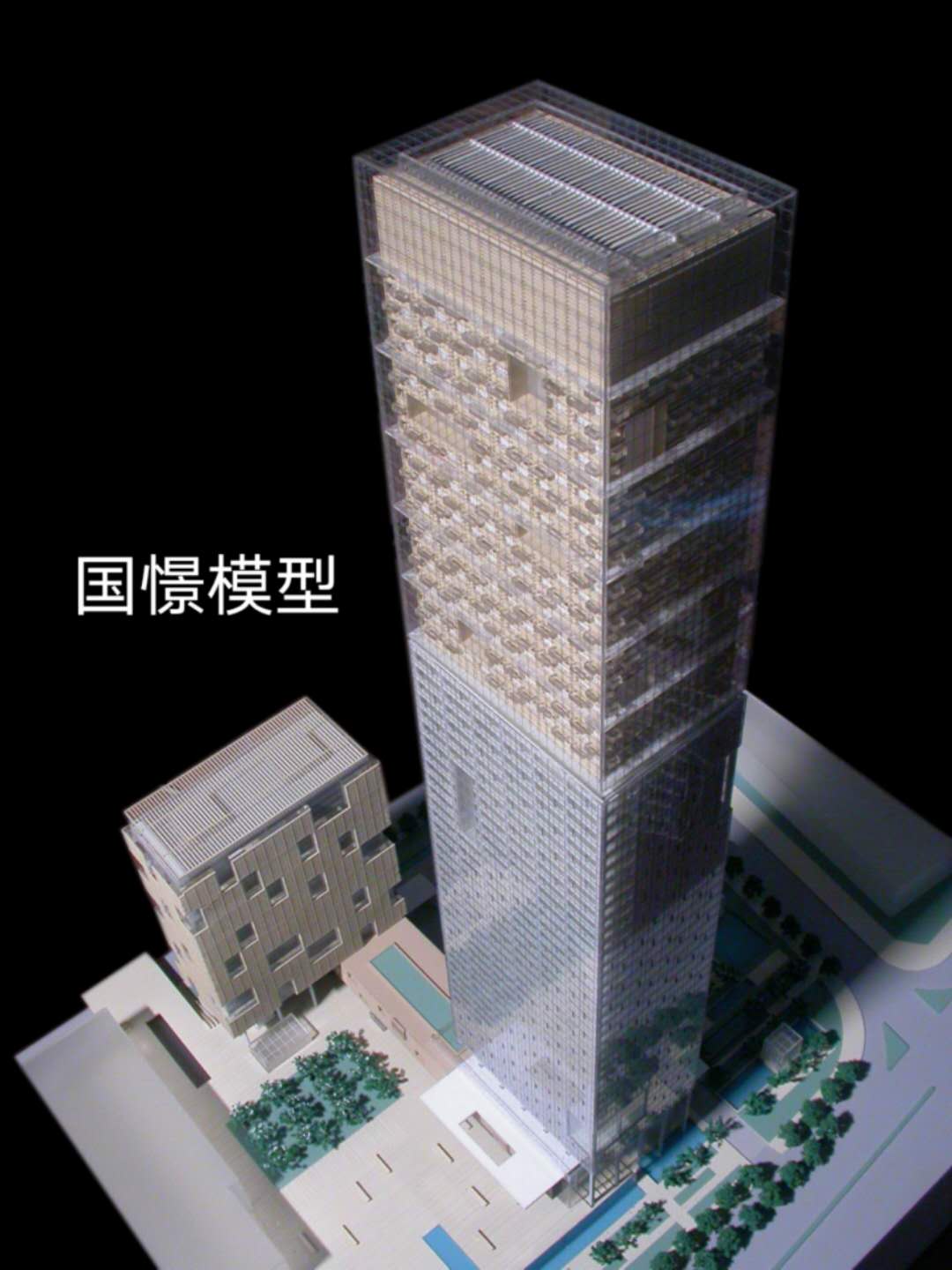 洛隆县建筑模型